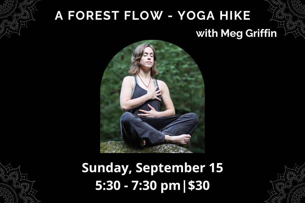 Forest flow yoga hike